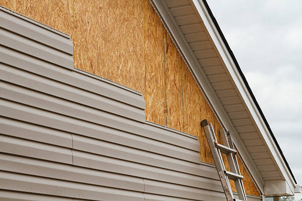 Professional Siding Installation technician working in Rogersville, TN